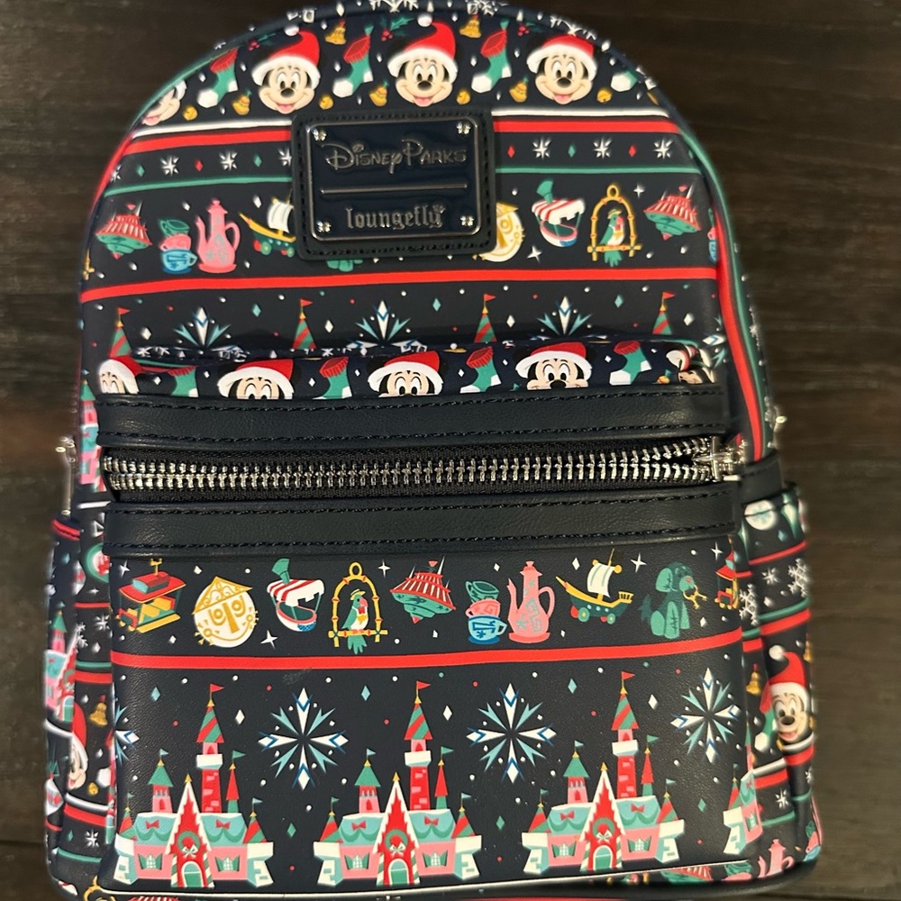 Disney Loungefly Christmas Backpack